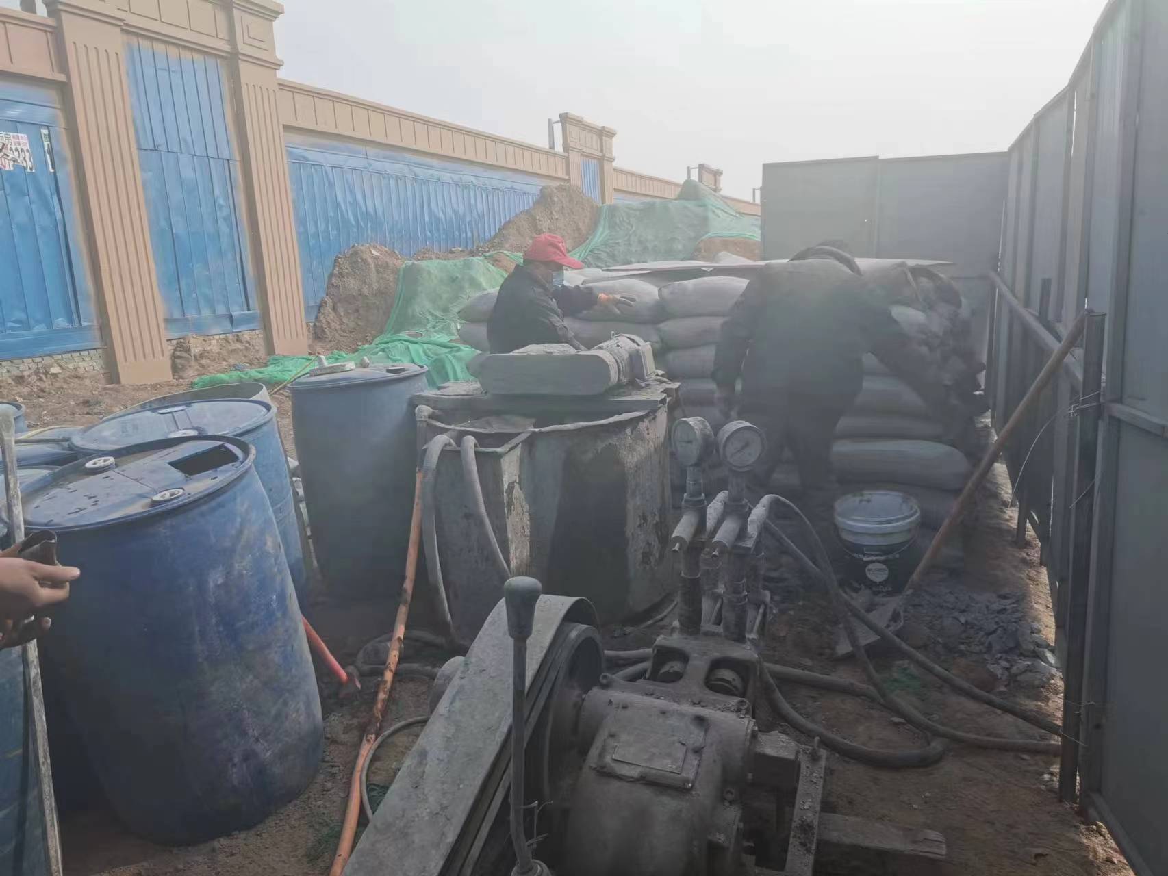 德城房屋下沉注浆